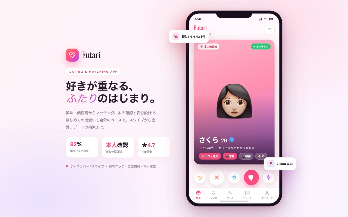 Futari screenshot 1