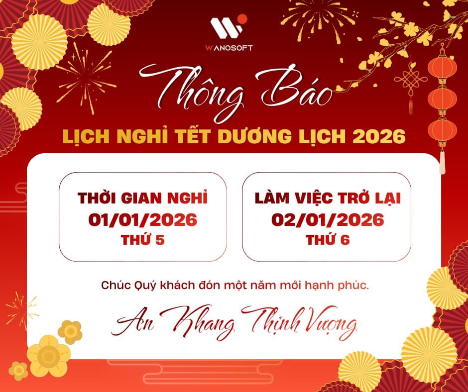 LỊCH NGHỈ TẾT DƯƠNG LỊCH 2026