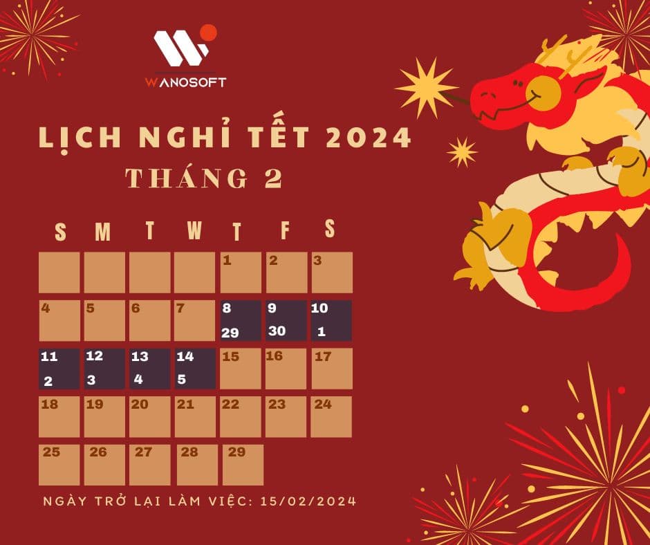 Lunar New Year Holiday Schedule 2024